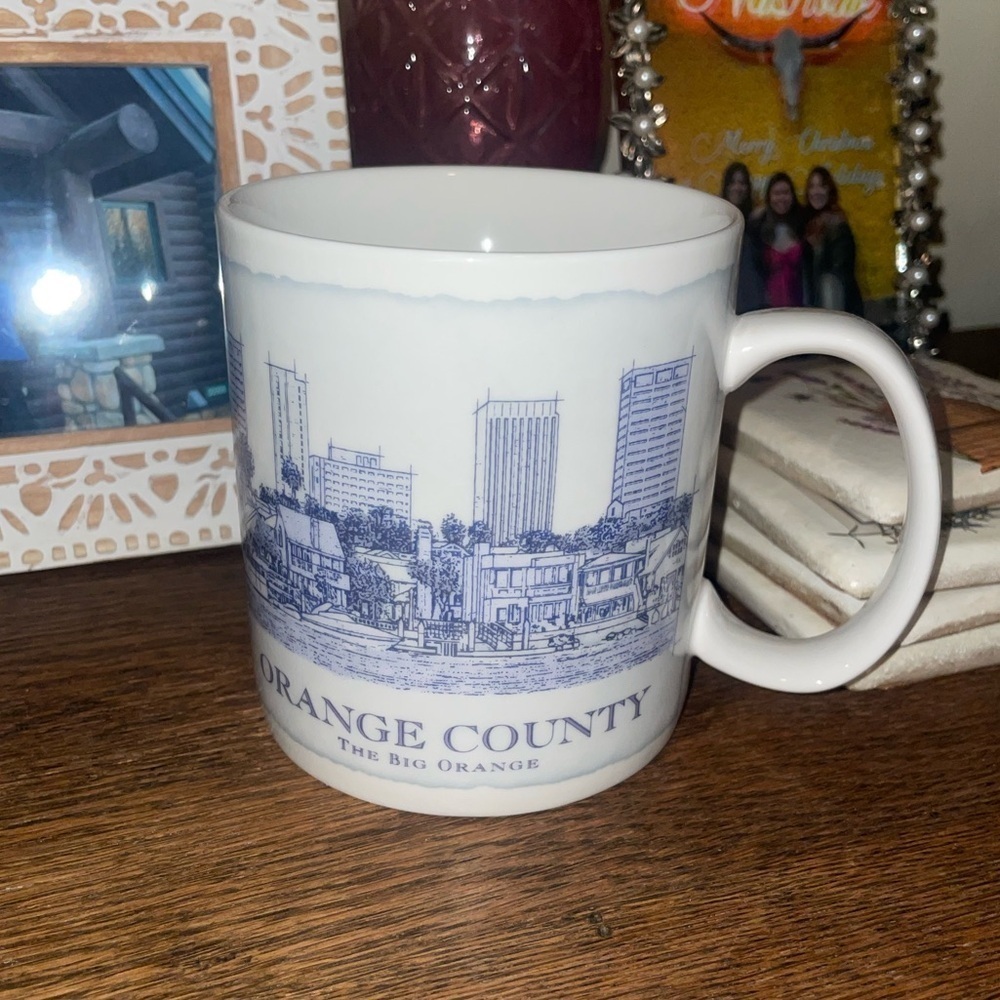 Starbucks Collector Mugs Orange County Coffee Mug Cup 18fl oz